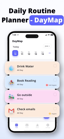 Daily Routine Planner - DayMap Screenshot 1 of 6