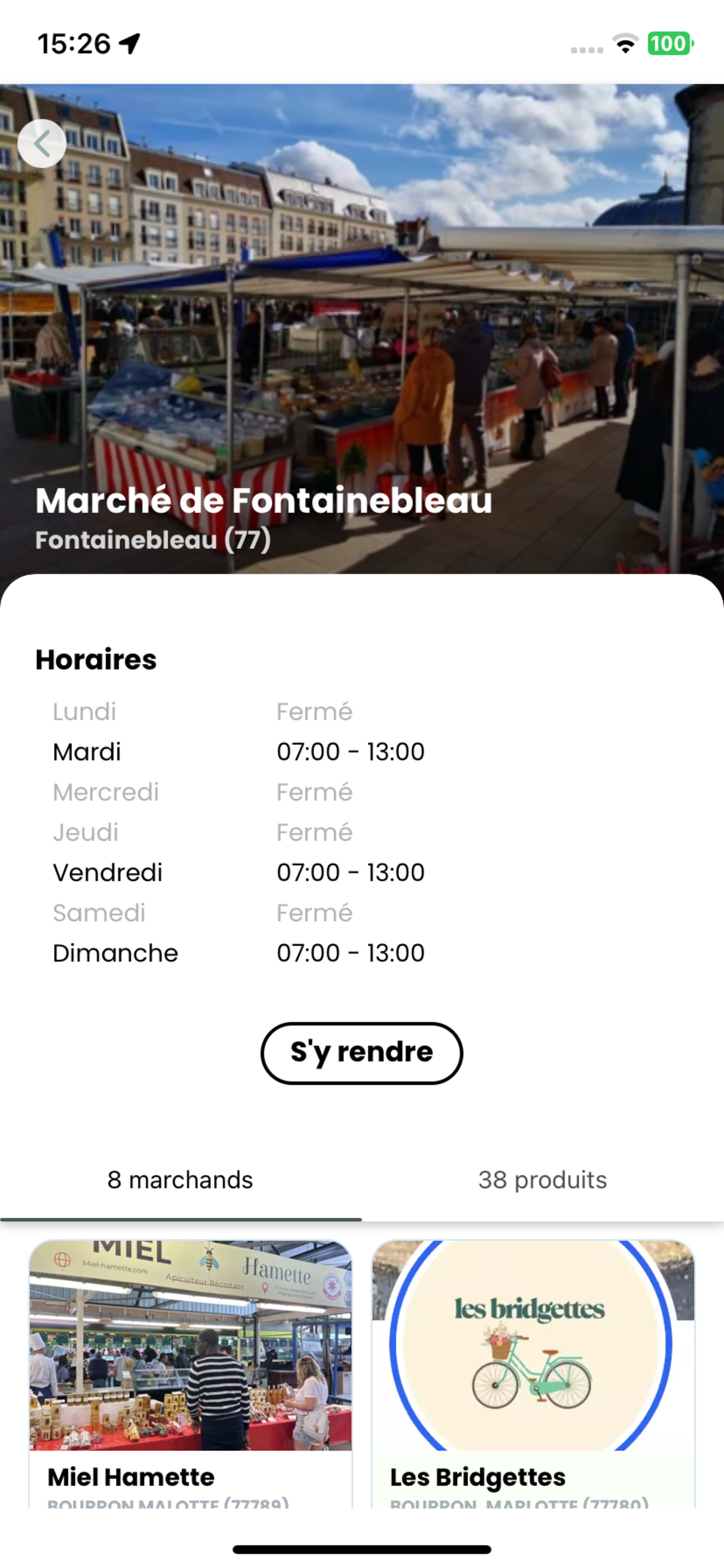 Guide Marchand