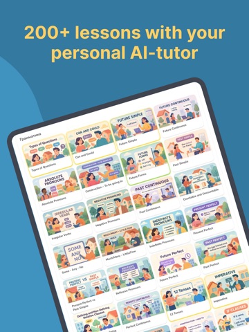 AI English Minute iPad screenshot 2