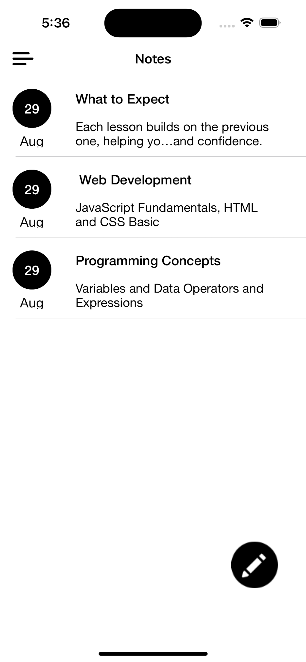 Programming - Learn to code