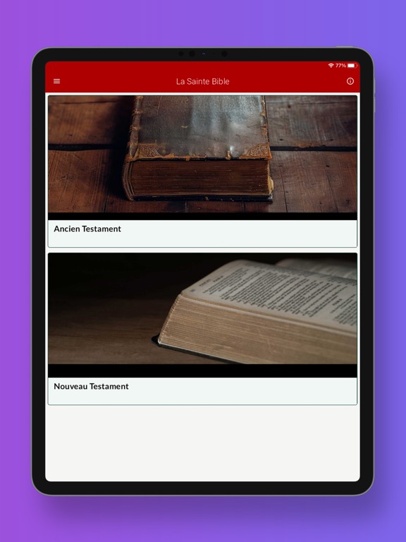 Bréviaire Catholique iPad screenshot 3 - Book app