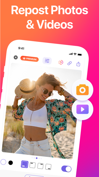 Repost Stories, Videos & Reels Screenshot