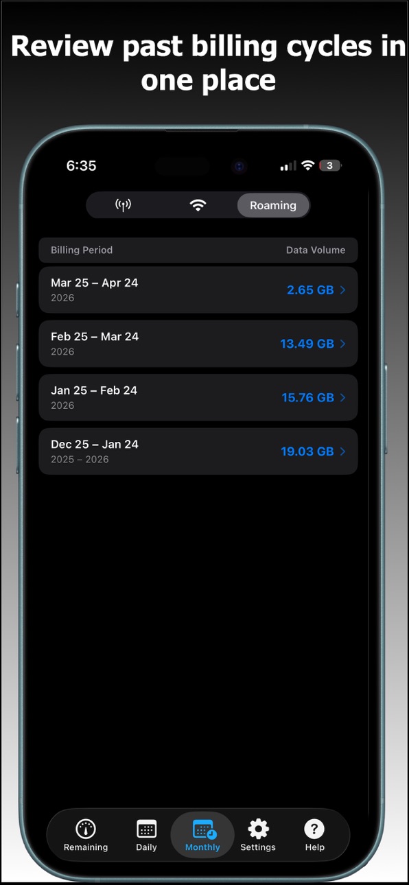 iPhone screenshot