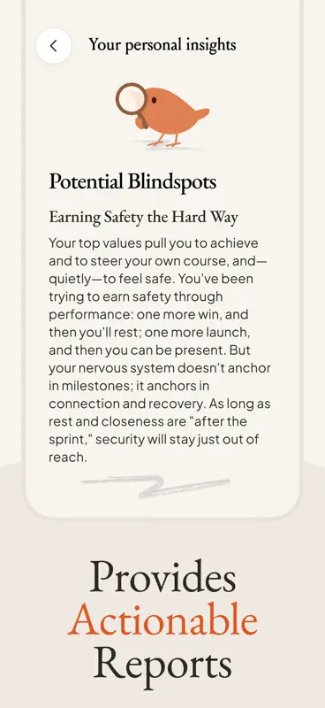 Purpose: AI Mentor & Coach screenshot 5 of 5