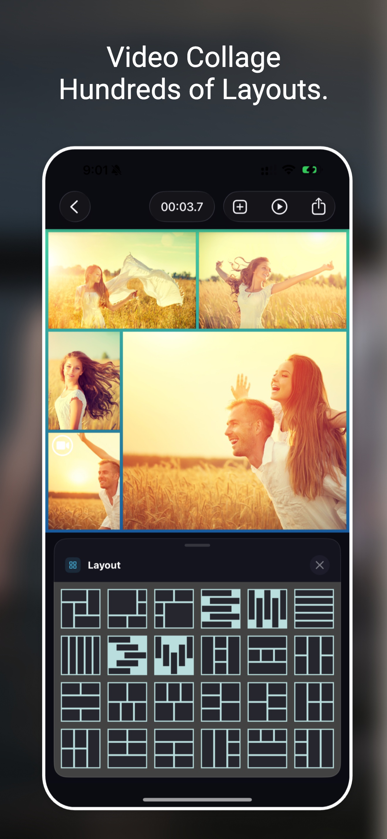 Video Collage Maker:Mix Videos