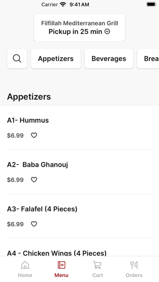 App screenshot
