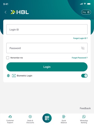 HBL Mobile Screenshot 1