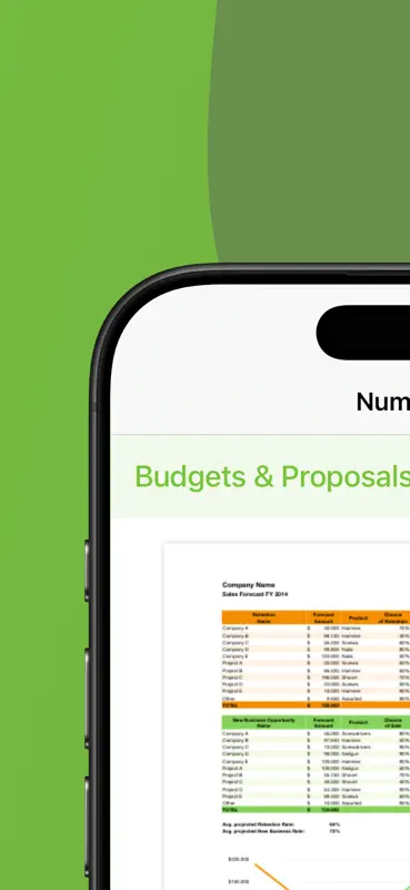 Templates for Numbers Pro screenshot 5 of 6