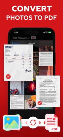Convert to PDF - Converter KIT iPhone screenshot