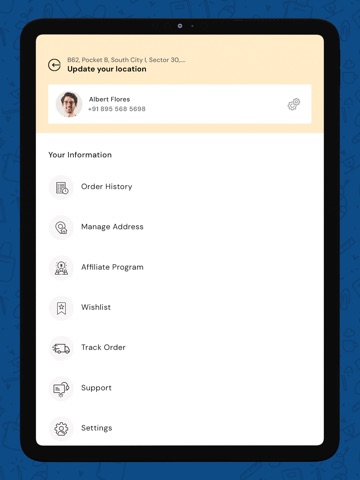 BlueLion - Shopping & GPS App iPad screenshot