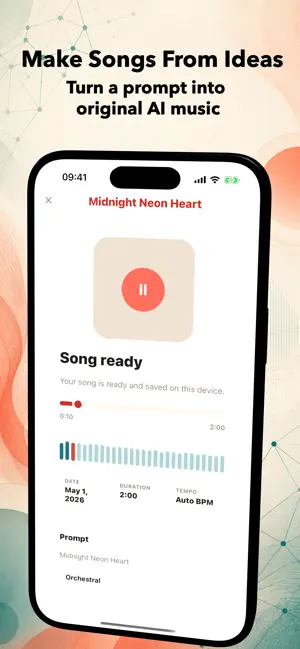 SongClip AI: Music Maker screenshot 1