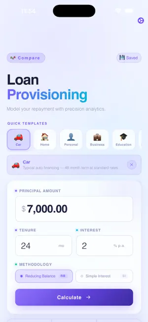 Loan Wise: Pro Finance screenshot 1