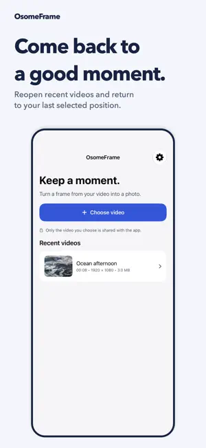 OsomeFrame: Video to Photo screenshot 4