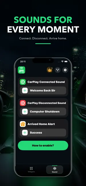 myCar: Car Widgets & Sounds screenshot 2