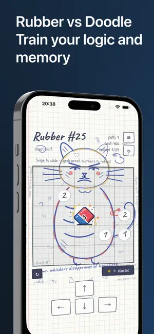 Rubber #25: Eraser Puzzle Game screenshot 1