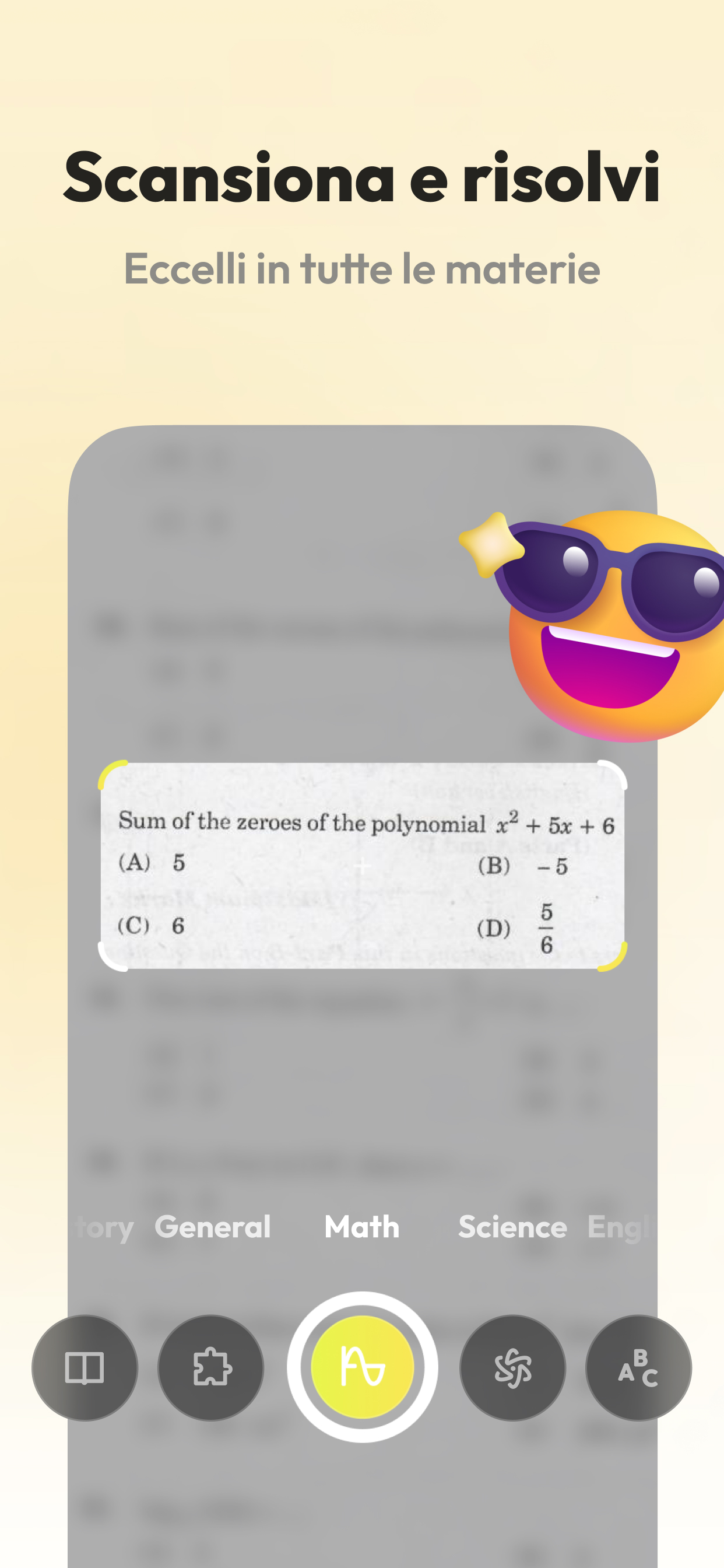 UpStudy - Camera Math Solver