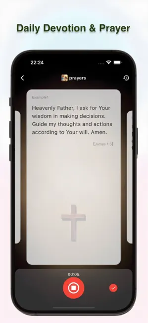The Bible Chat Daily App iPhone screenshot 3