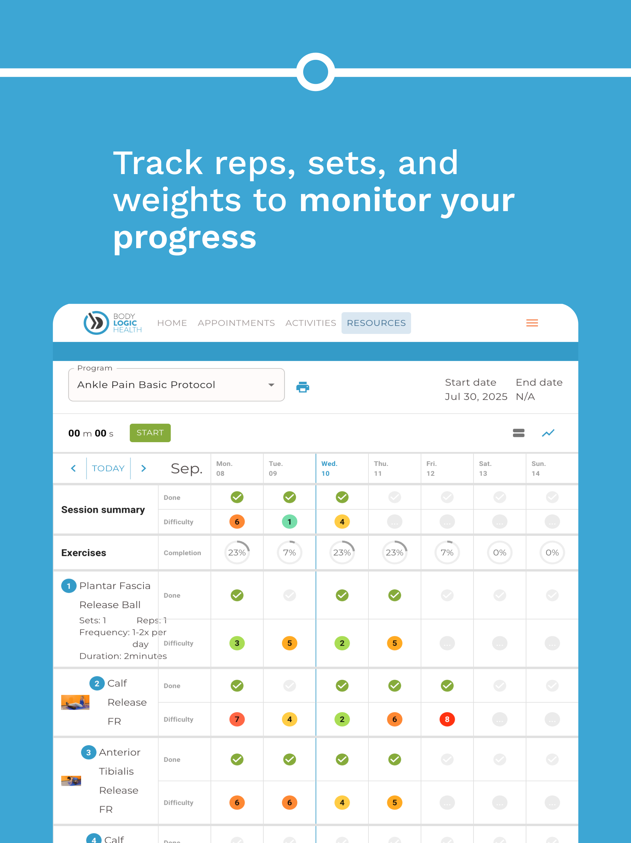 BLH Exercise Platform