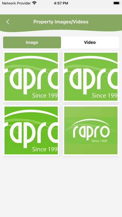 Rapro App Screenshot