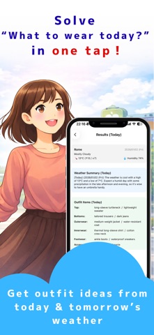 Weather Outfit Guide Screenshot 1 of 6