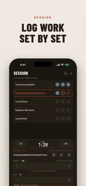TrainReview: Workout Planner screenshot 2