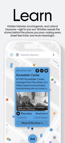 Wrinkles: Audio Tour Guide screenshot