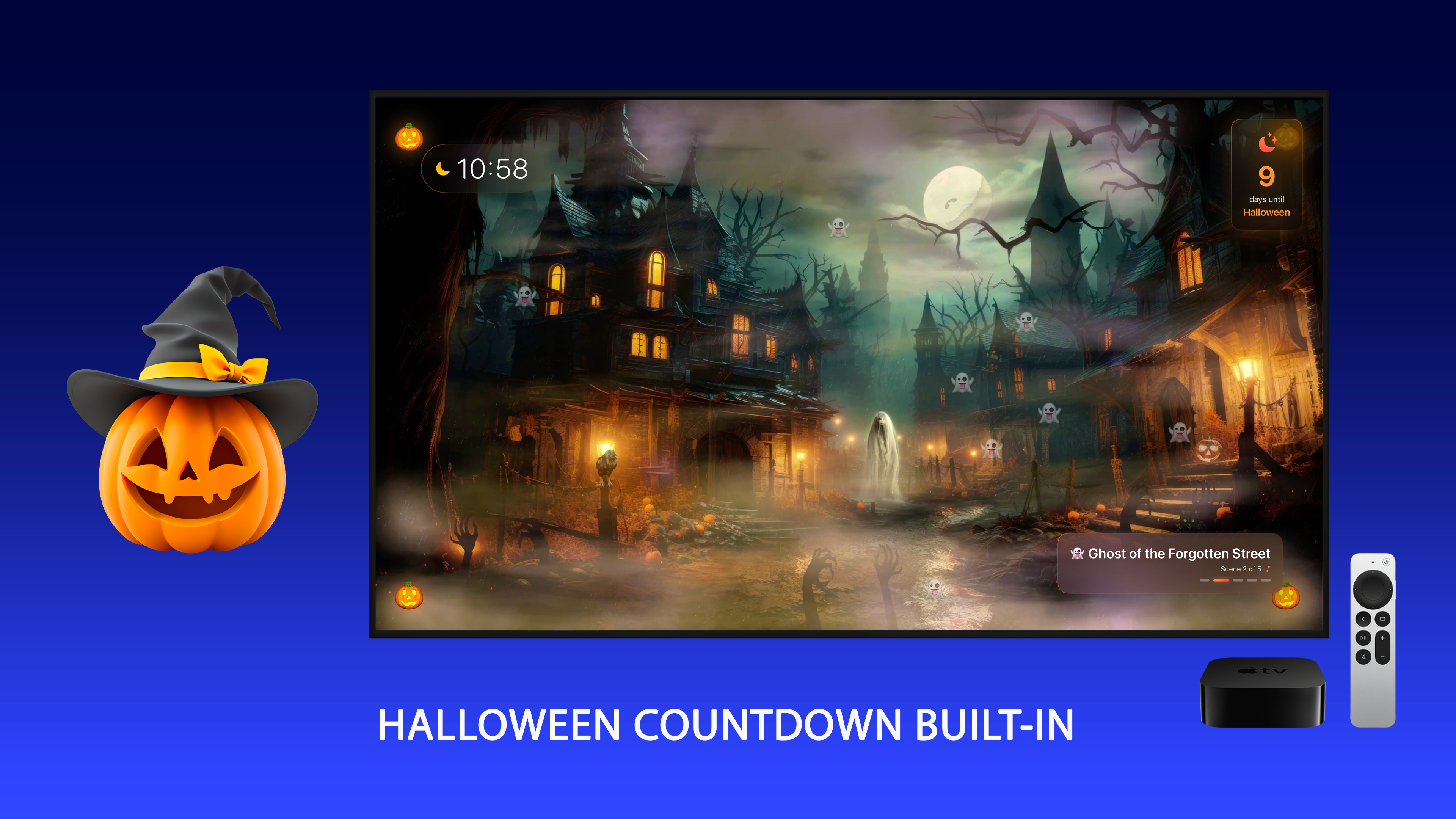 Spooky Halloween Party 4K screenshot 7