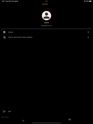 Adwave TV iPad screenshot