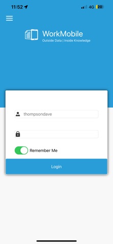 WorkMobile2.0 Screenshot 1 of 9