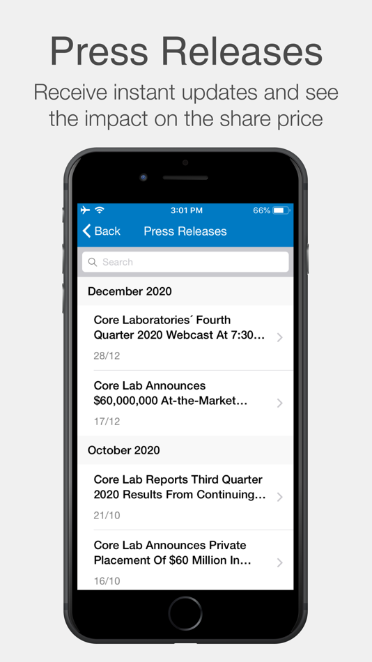 #3. Core Laboratories IR (iOS) 由: Euroland