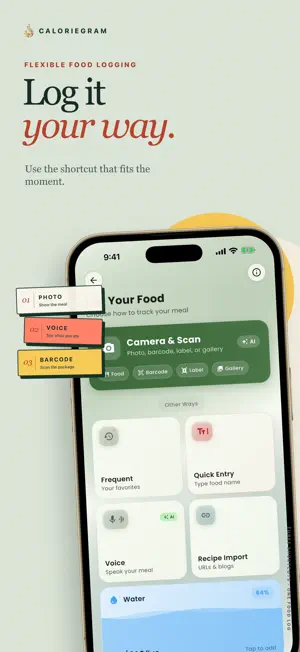 CalorieGram: Calorie Counter screenshot 2