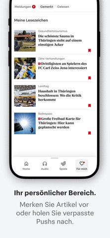 Ostthüringer Zeitung News screenshot