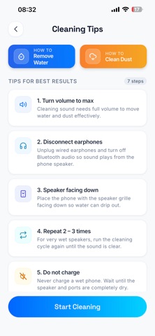 Speaker Cleaner & Audio Test screenshot 2