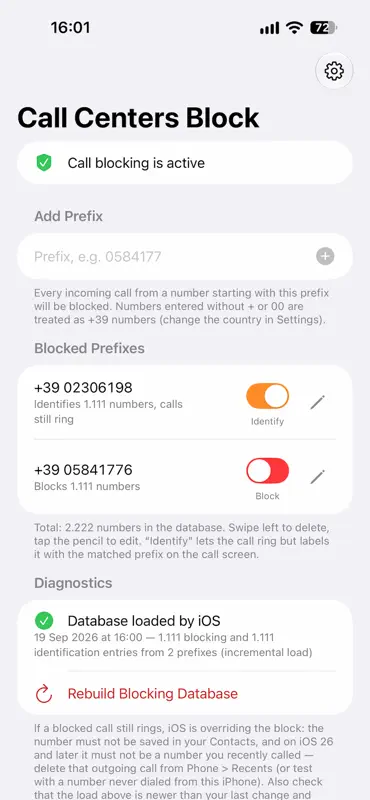 CallCentersBlock screenshot 1 of 3