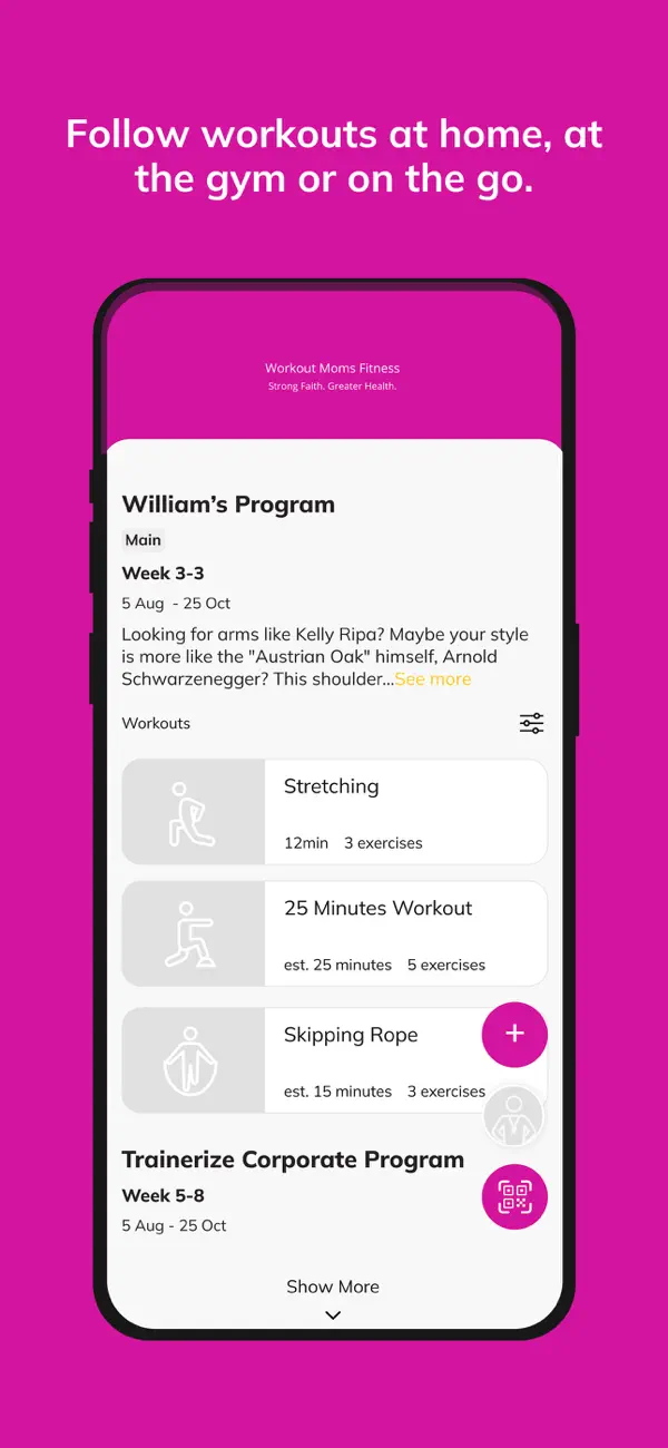 Screenshot #3 pour Workout Moms Fitness App