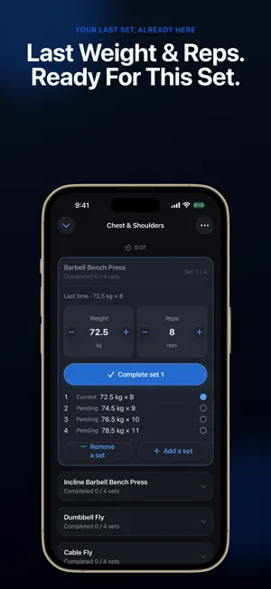 RepJot: Strength Workout Log screenshot 4