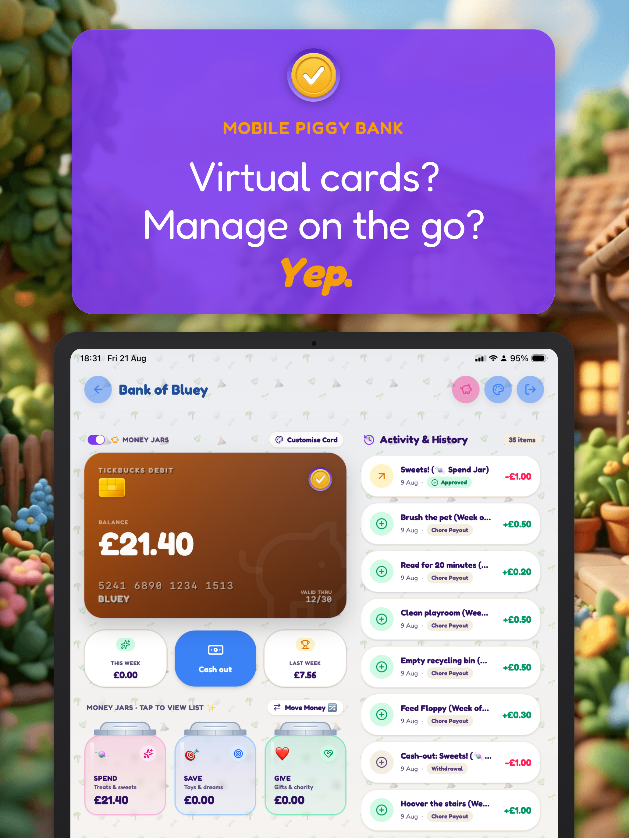 TickBucks: Chores & Habits screenshot 13
