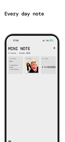 MiniNote screenshot