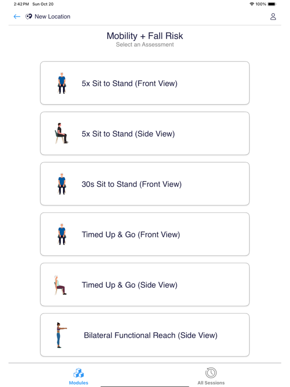 Exer Scan iPad screenshot 2 - Health & Fitness app