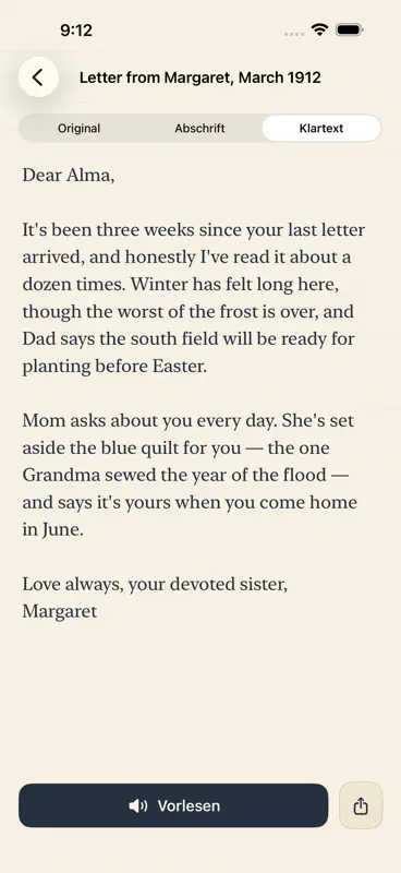 Heirloom: Alte Briefe lesen screenshot 6 of 7