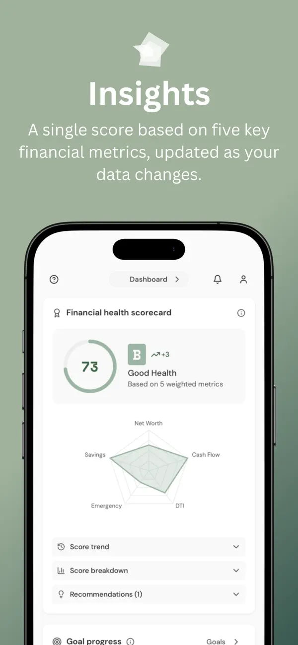 #5. Hazel: Net Worth Tracker (iOS) Bởi: ROBERT RIGATO