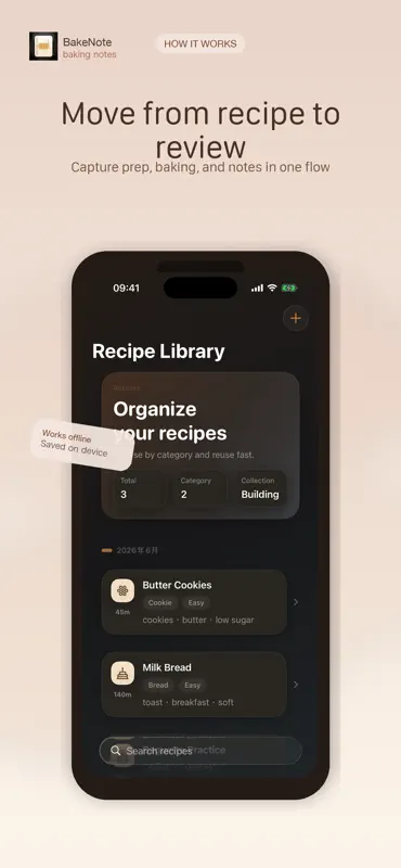 BakeNote : Baking Diary screenshot 2 of 5