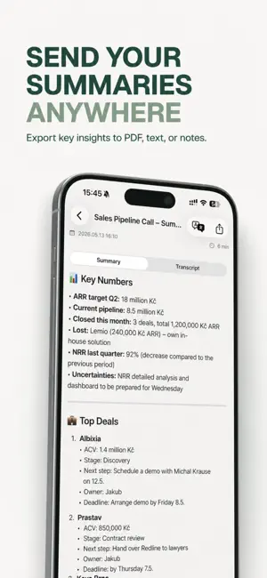 Soliqo: AI Meeting Notes screenshot 4