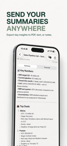 Soliqo: AI Meeting Notes screenshot 4