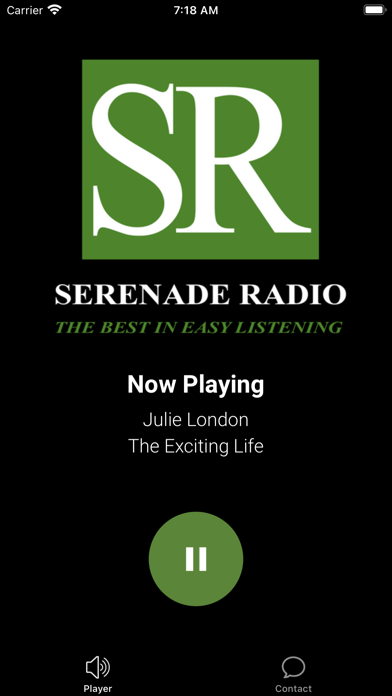Serenade Radio Screenshot