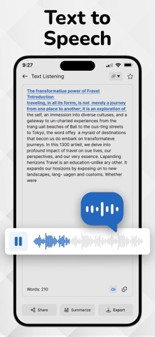Handwriting to Text Converter iPhone screenshot