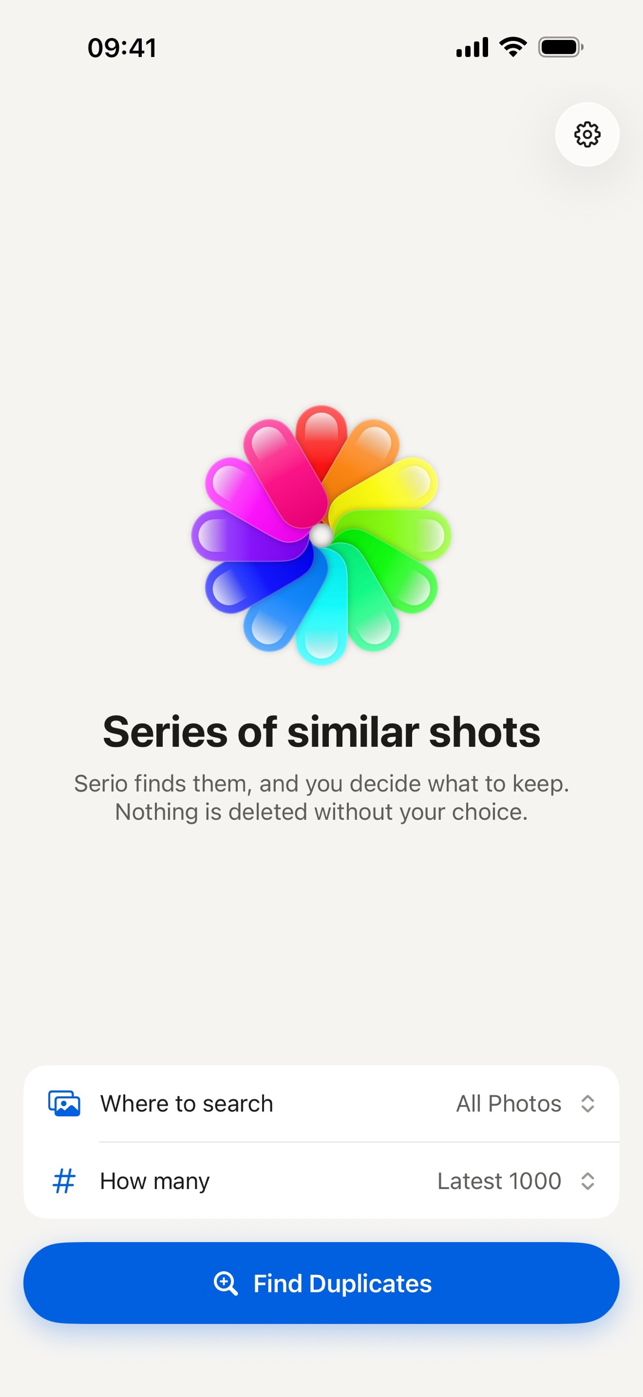 Screenshot 1 of Serio: Similar Photos & Bursts