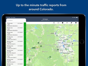 Colorado State Roads iPad screenshot