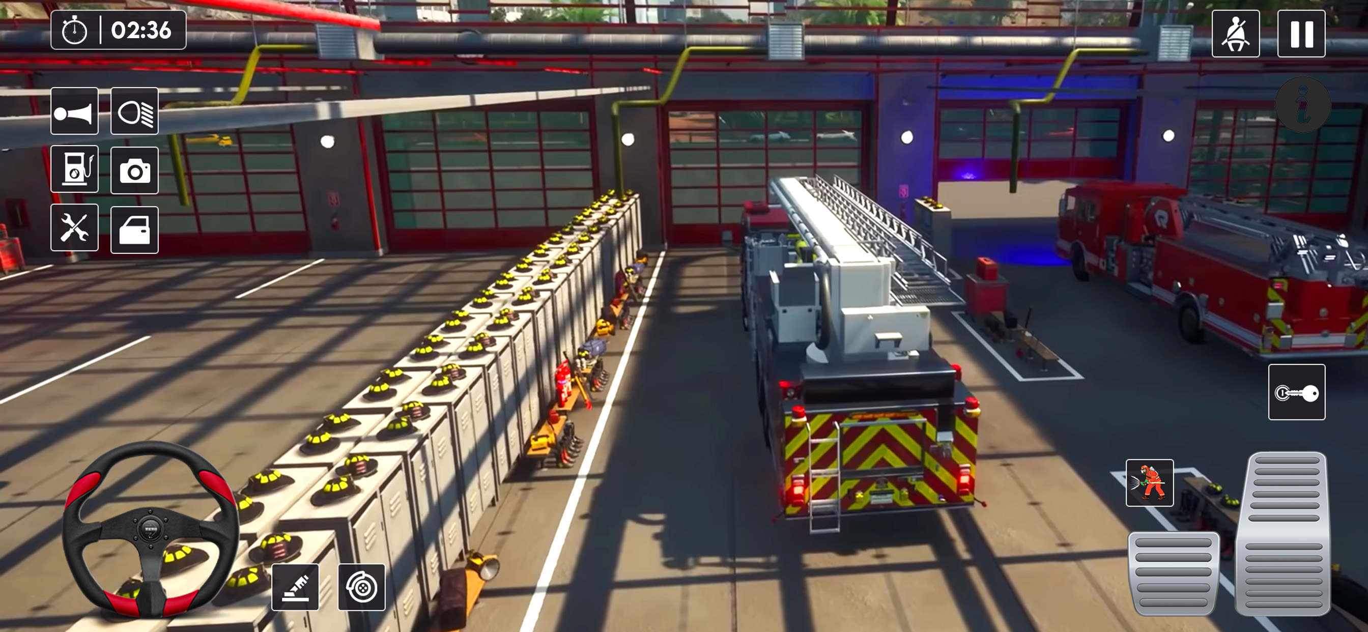 Fire Truck City Sim Driver 3D