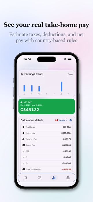 Ultimate Work Hours Tracker Screenshot 5 of 10